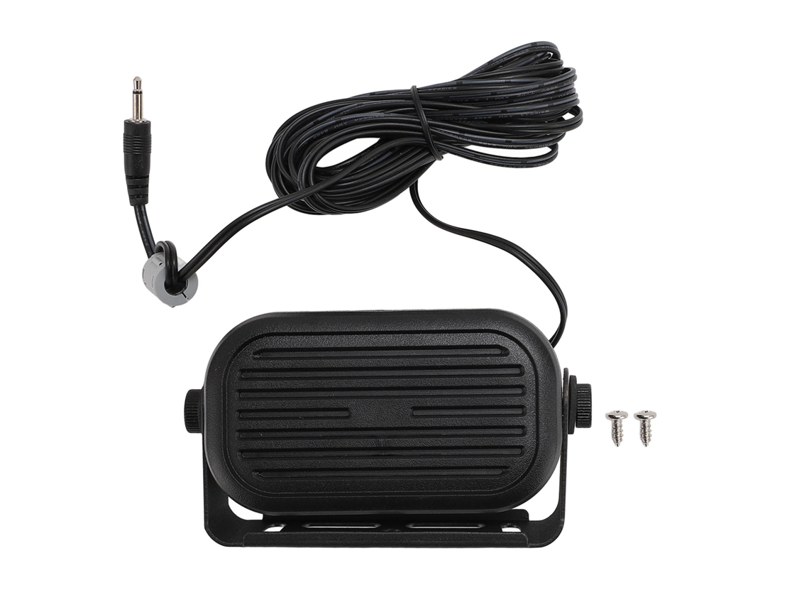 Altavoz Externo Para Coche, Cable Compacto De 3,5 Mm Y 4,5 M Para Radio Cb, Escáner De Radioaficionado Y Transceptor Móvil.