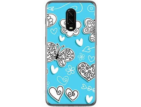 Carcasa OnePlus 6T TUMUNDOSMARTPHONE Mariposas Multicolor