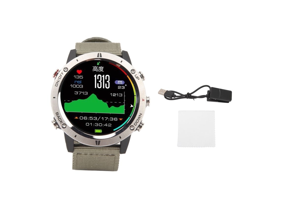 Reloj inteligente para hombre con Bluetooth 4.0, resistente al agua hasta 50 m.