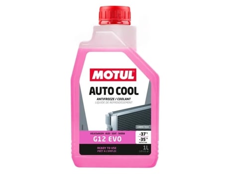 Refrigerantes MOTUL AUTO COOL G12 EVO -37ºC 1L
