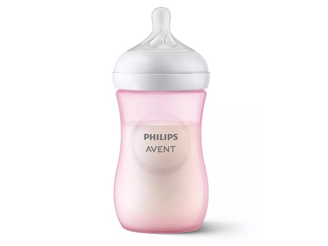 Biberon Natural 3.0 PHILIPS SCY903/11 - 260 ml - Rose