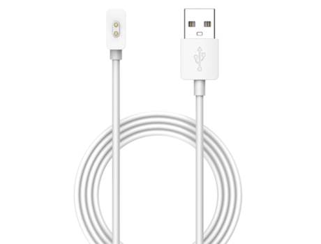Xiaomi Mi Band 8 Reloj Cargador de Succión Magnético Cable de Carga USB, 60 cm (Blanco)