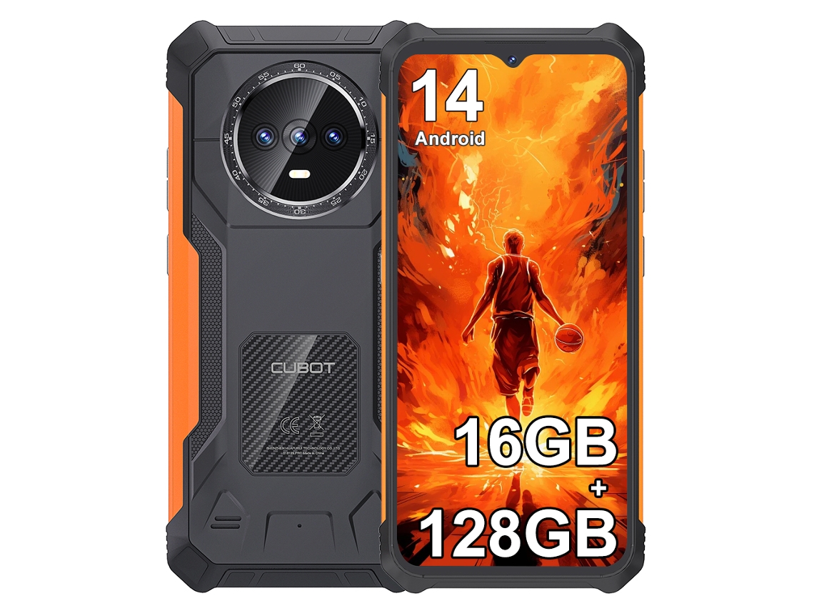 CUBOT Kingkong ES 4G Smartphone 6.56 16GB 128GB naranja