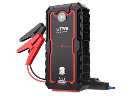 Banco de energía de arranque, cargador portátil, dispositivo de arranque, batería de coche de emergencia 2000A 8.0L 6.0L UTRAI Jstar 1-Jump UTRAI