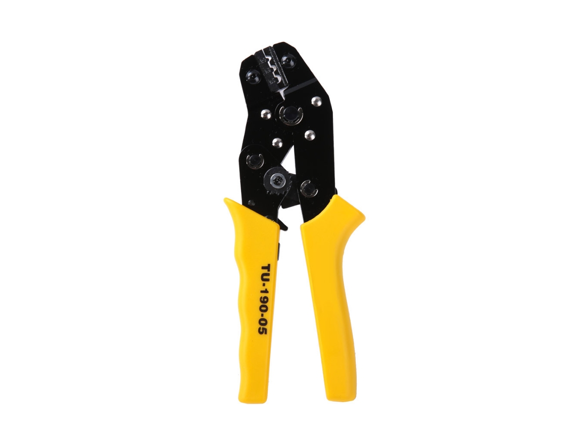Herramienta De Crimpado Para Terminales Awg 20-13 De 0,5-2,5 Mm² Con Pelacables Y Cortador.