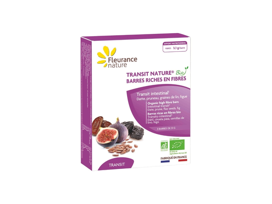Transit Nature® Barras Ricas En Fibras Eco Fleurance Nature 3 Barras De 31g