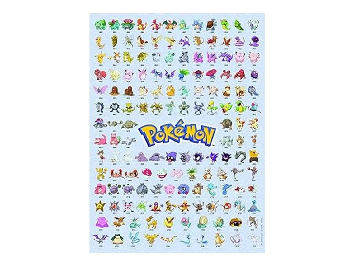 Rompecabezas Pokémon Ravensburger Challenge de 500 piezas 12000511 P25ravensburger