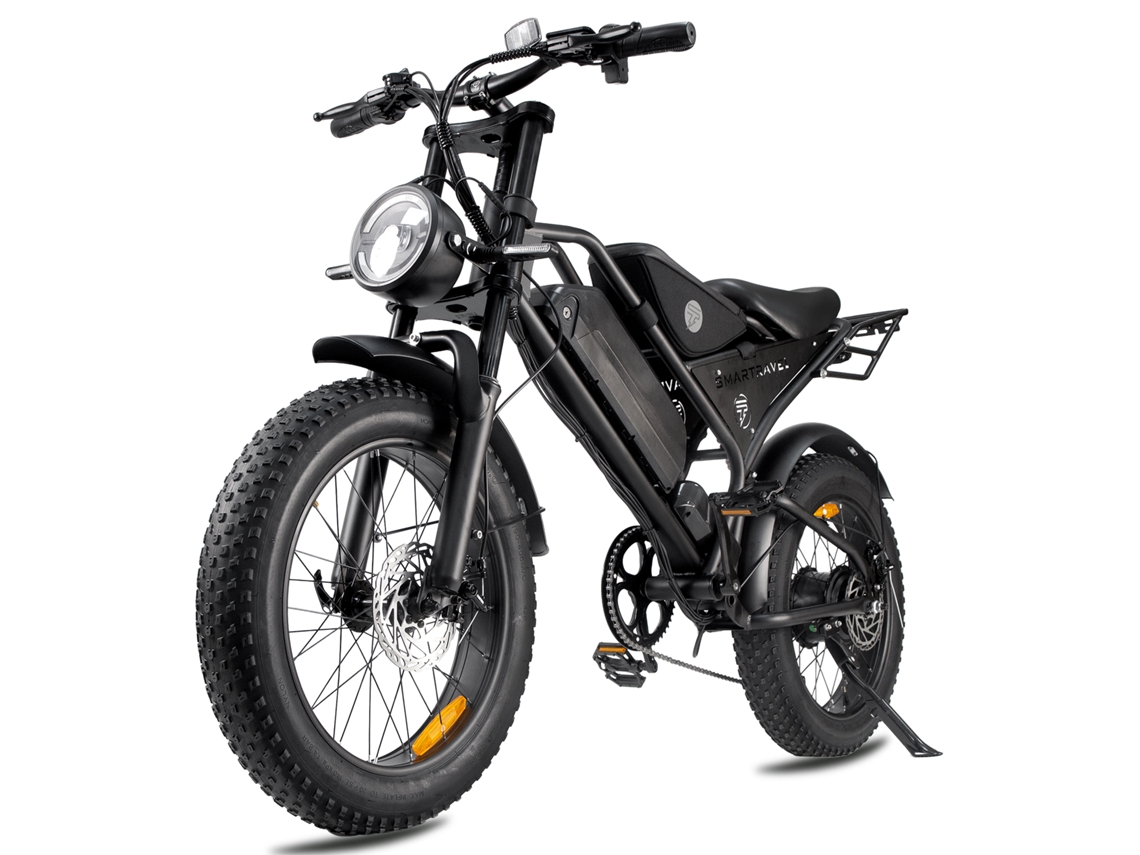 Motocicleta eléctrica todoterreno Zm Dk401 para adultos, ruedas de 20 pulgadas, batería de 48 V y 18,2 Ah. Bezior