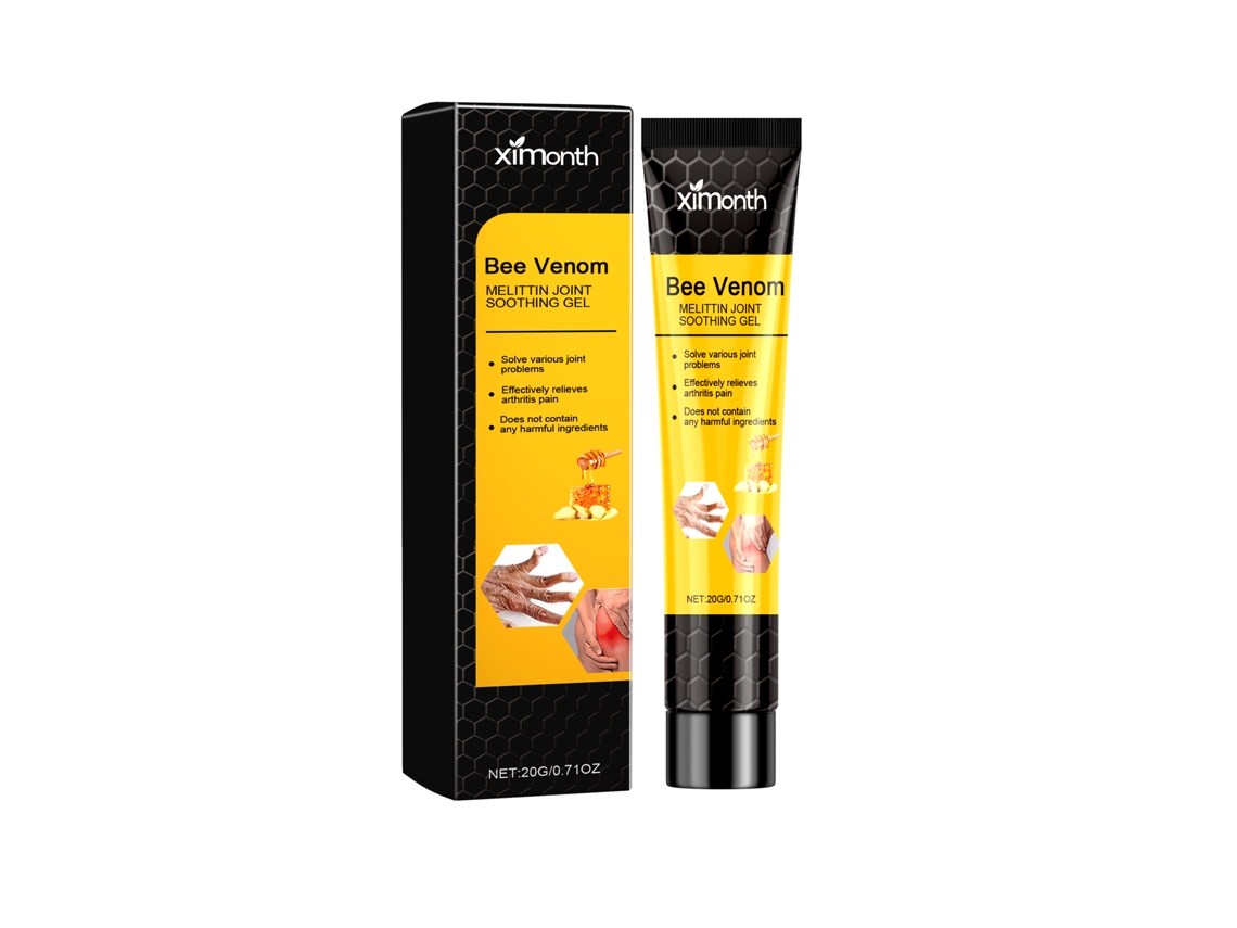 Gel calmante para las articulaciones con veneno de abeja.