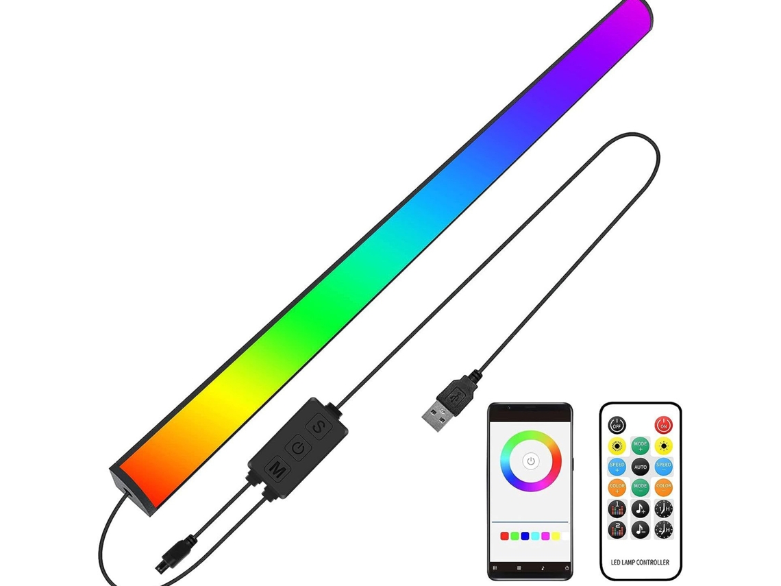 2026-teclado Con Luz Ambiental Rgb Phantom, Luz Nocturna, Captación De Sonido, Control Remoto/app, Conexión Bt Para Juegos Y Fiestas
