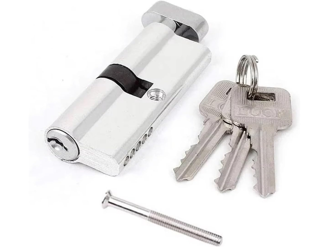 Cerradura De Cilindro Giratorio Antipalanca 3 L, Seguridad, Duradero, Corrosión, Acero Inoxidable