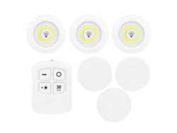 2026-luz Led De Armario Bajo Con Control Remoto Regulable Cob Para Cocina, Armario, Gabinete