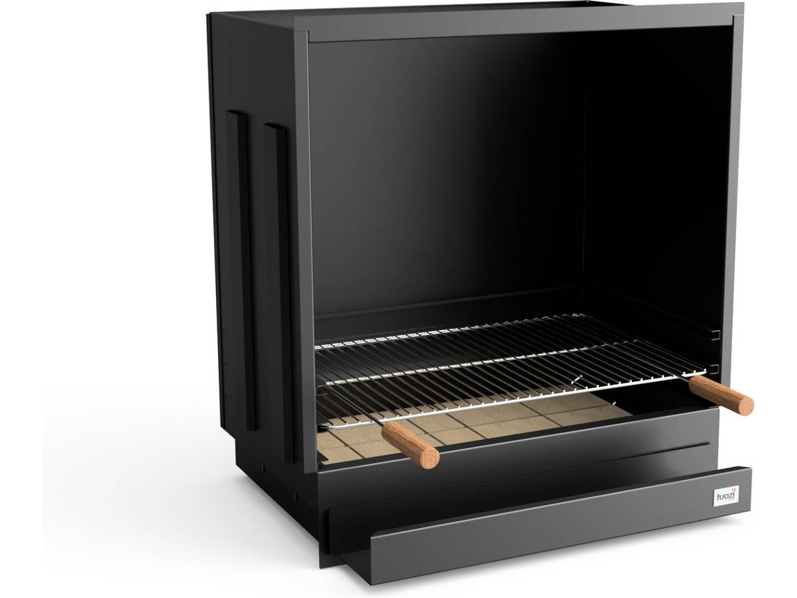 Parrilla para Barbacoa TUOZI Kitaway (Negro - 73x44.5x80cm)