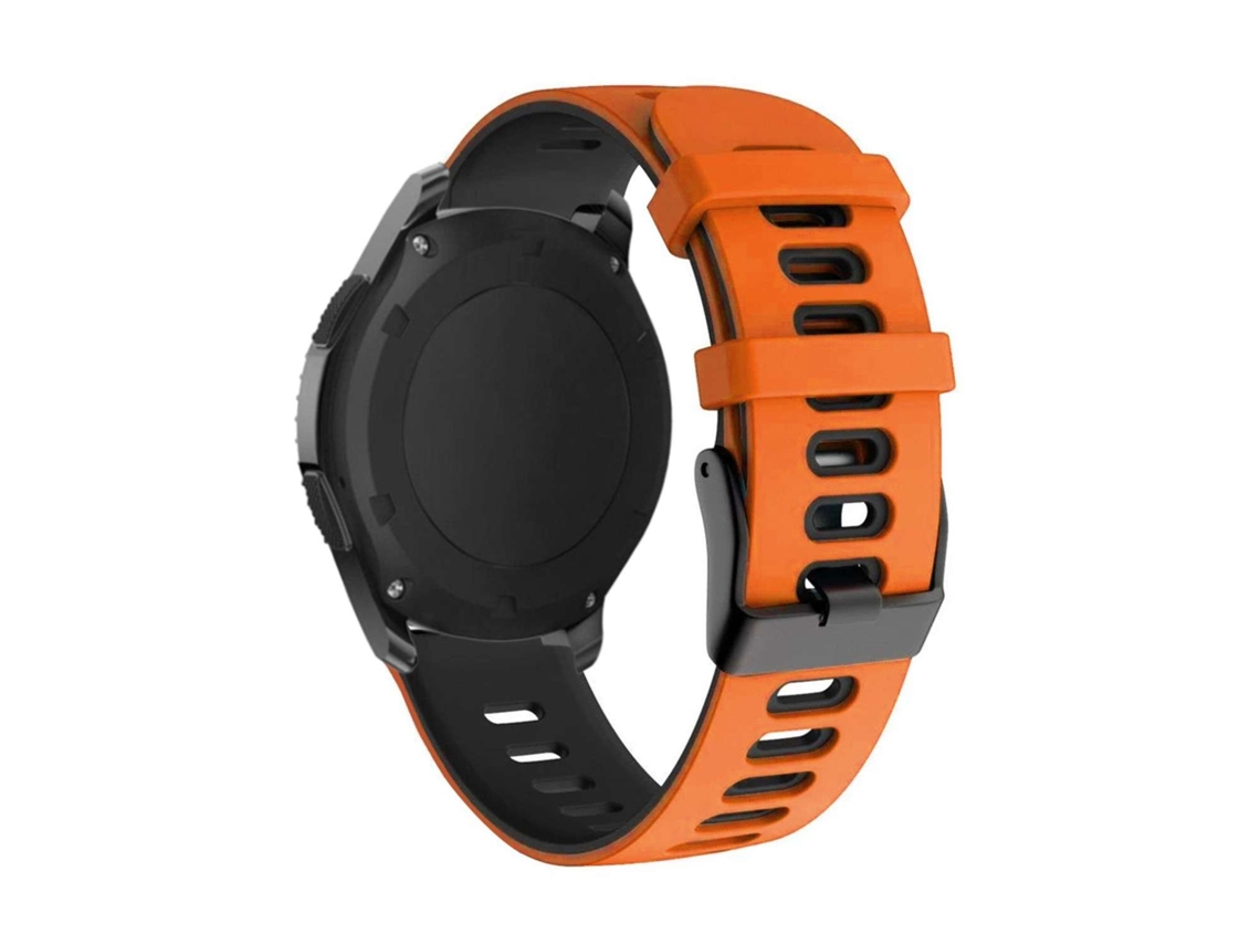 Correa Garmin Forerunner 735Xt Pulsera Outdoor Negro y Naranja