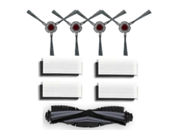 Cepillo lateral y filtro compatibles con Ecovacs Deebot N9+