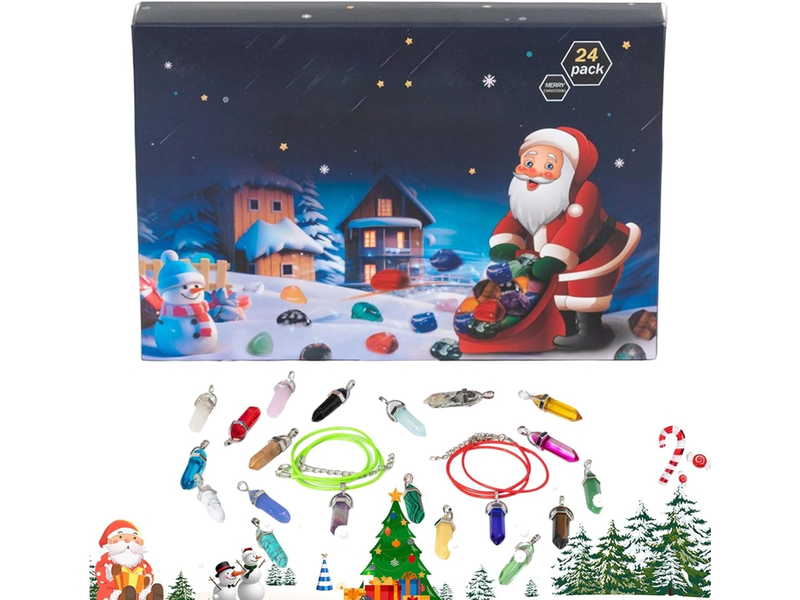 Calendario De Adviento 2025 Con Colgante Navideño De 24 Días – Decorativo Para Fiestas Y Halloween