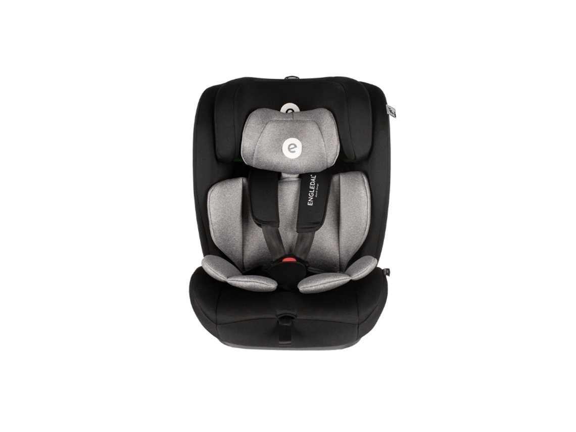Silla De Coche I-Size 76-150Cm Engledak Nuka Negro Gris ENGLEDAL