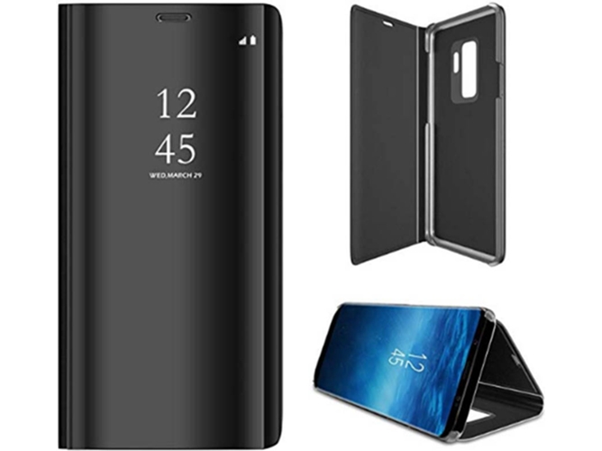 Funda Samsung Galaxy A8 2018 WJS Flip Negro