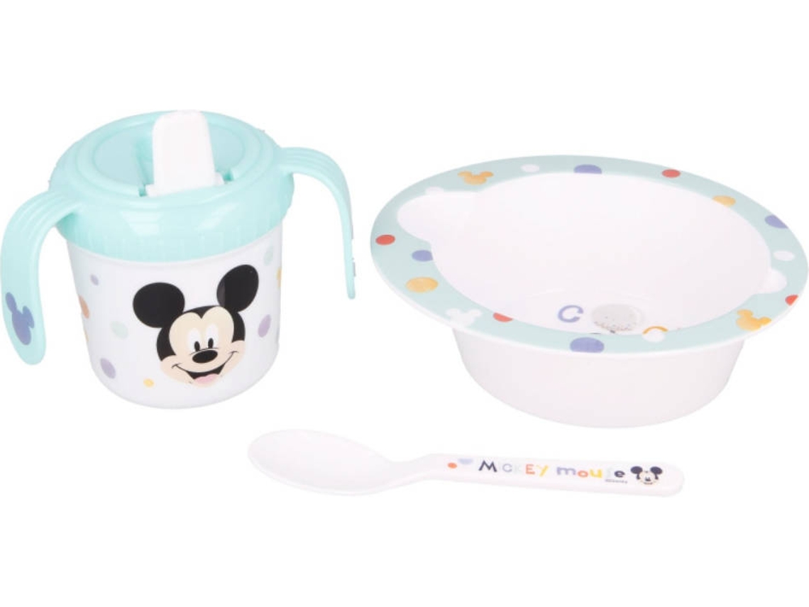 Set de Cocina MICKEY MOUSE MOU65951-50-U Blanco (Plástico)