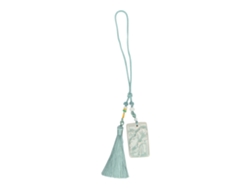 Colgante De Cerámica Ligero Con Flecos Florales Para Coche, Bolso, Cartera, Estilo Chino.