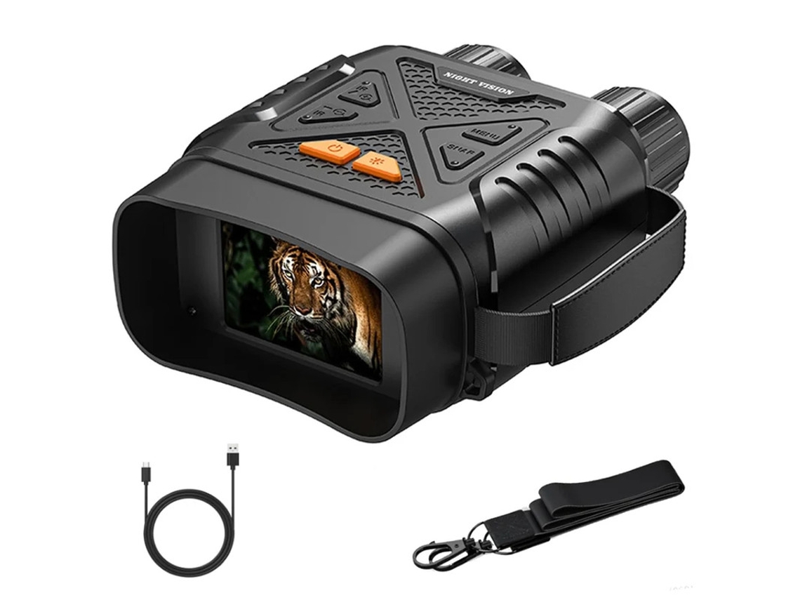 Gafas de visión nocturna 1080p para adultos. Binoculares con pantalla HD de 2,8 pulgadas. Permiten guardar fotos y vídeos para acampar. Bestvite.