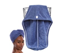 Toalla TRUYUETY Secado Gorro Ducha Absorción Del Azul (Talla Única)