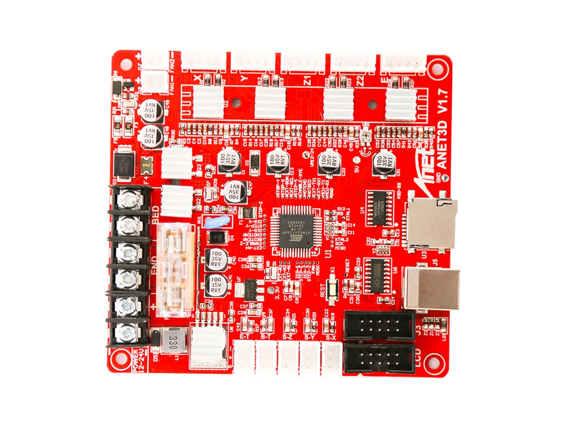 Placa Principal De Controle Anet A6 A8 A1284 Para Impressora 3d Diy Reprap Prusa I3 Kit
