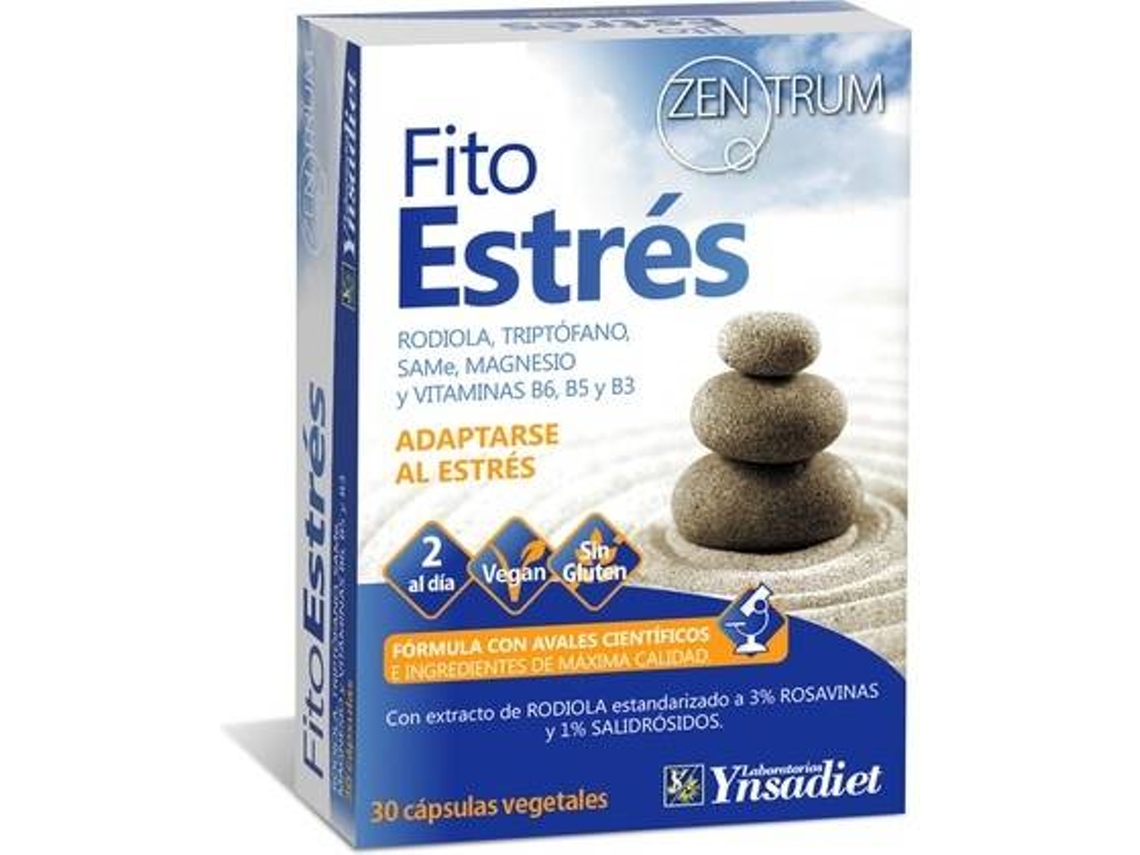 Complemento Alimentar ZENTRUM Phyto Stress (30 cápsulas)