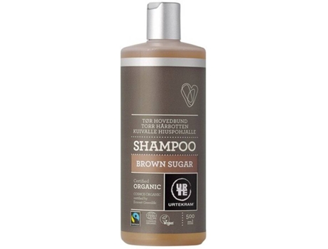 Champú URTEKRAM Cuero Cabelludo Seco de Azúcar Morena (500 ml)