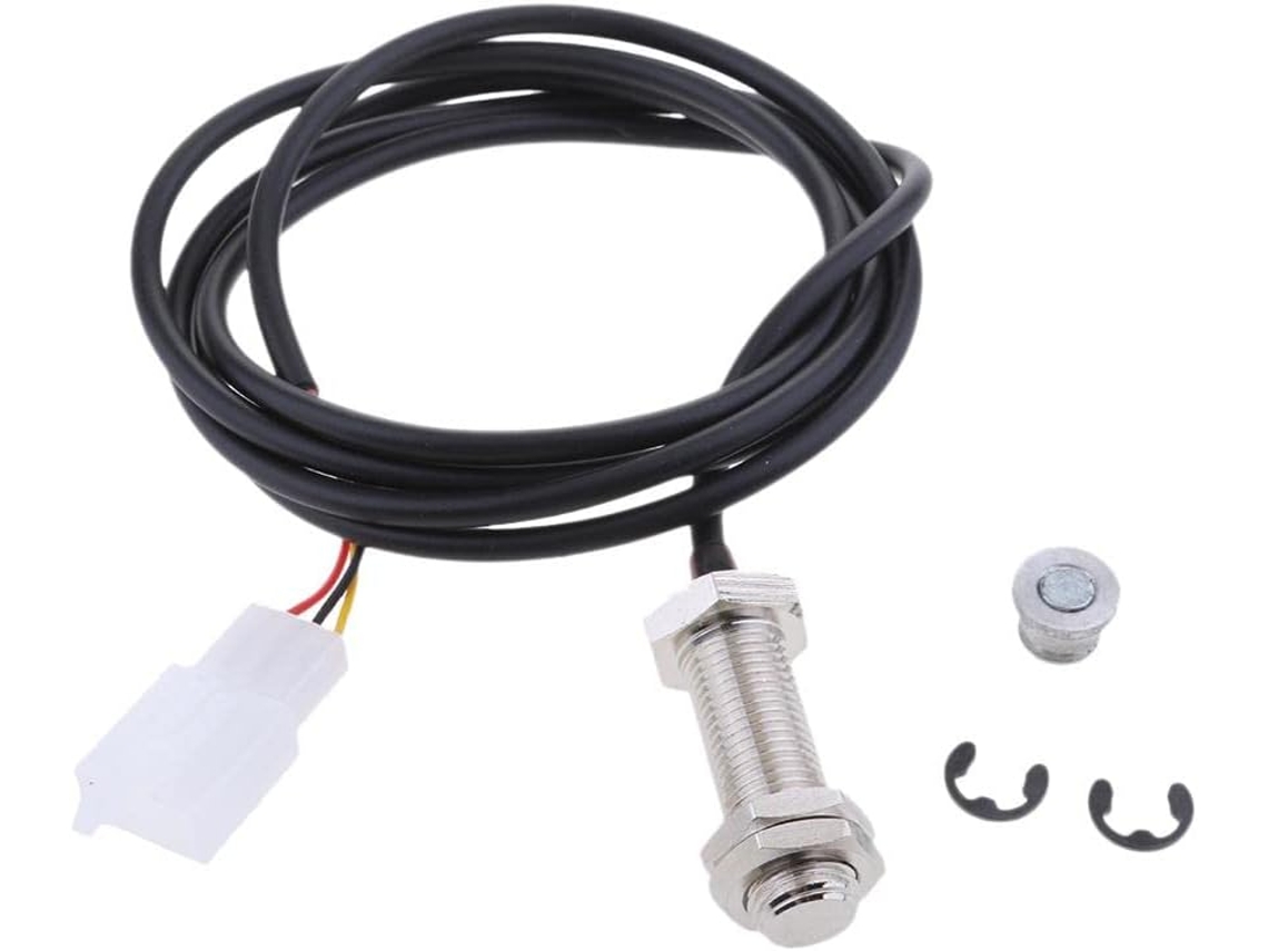 Cable De Odómetro Harilla Sensor Digital Para Tacómetro Magnético Con Conector Metálico Instalación Rápida