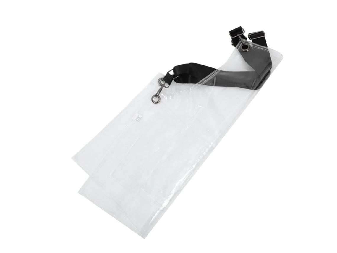 Tablier De Travail Impermeable Transparent Tpu 60 Cm Réglable Para Coiffeuse Femme Salón De Beaut...
