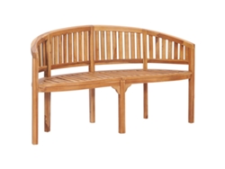 Lovely Home Banco Banana 151 Cm Madera de Teca Maciza