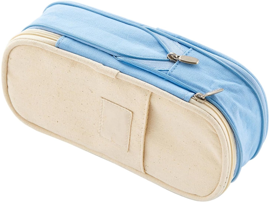 Estuche Portátil Para Lápices, Caja Multifuncional Para Lápices, Bolsa Para Guardar Bolígrafos, Capacidad