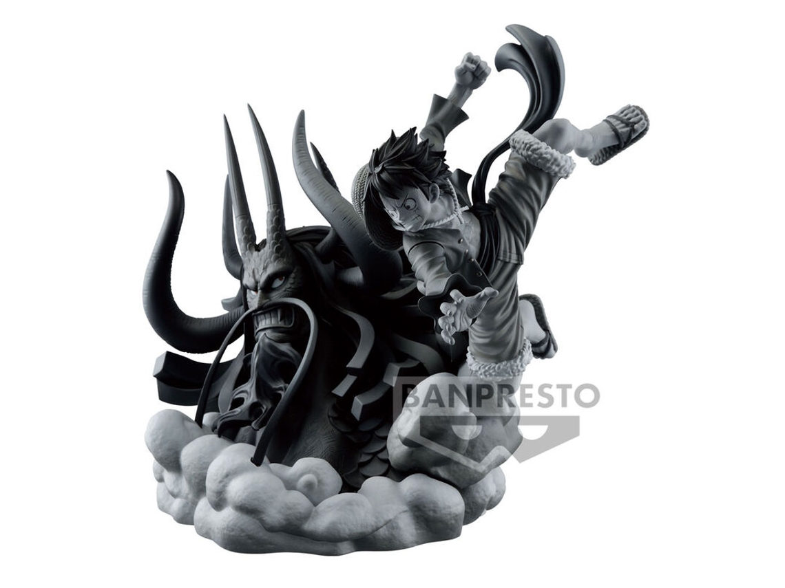 Figura Dioramática de One Piece The Brush Tones D Luffy Monkey de 20 cm B.active