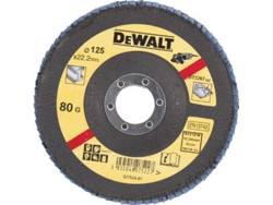 DEWALT DT3310-QZ - Disco de láminas Ø125mm, grano 80 - Plano