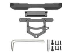 Parachoques trasero metálico Qukaim 1/24 para coche RC, repuestos para Ford Bronco Crawler Axial SCX24 en Ligavayotoy