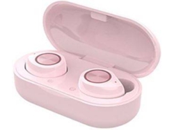 Auriculares Bluetooth True Wireless ENUC TW60 (In Ear - Micrófono - Rosa)
