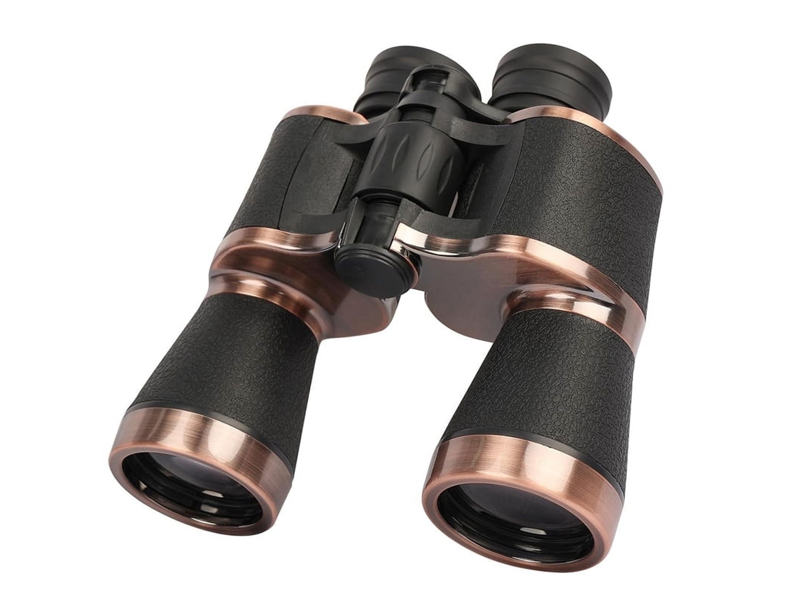 Binoculares 20x50 Impermeable Visión Baja Luz Óptica Nítida Para Turismo Y Aves (negro)