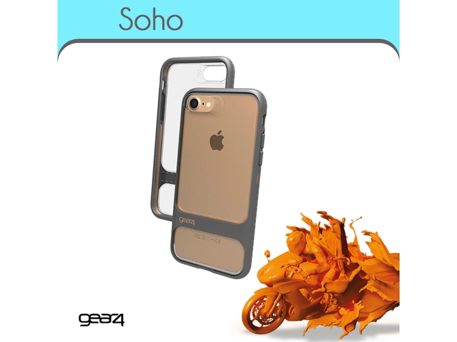 Funda iPhone 6, 6s, 7 GEAR4 IC7010D3 Dorado