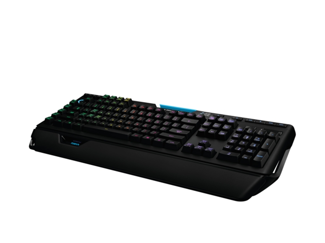 Teclado Gaming LOGITECH G910 (Mecánico - Alemán - Negro)