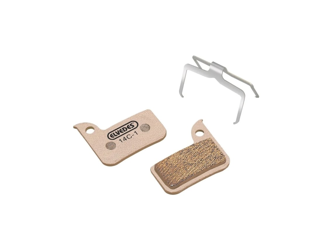 Par de 25 pastillas de freno metálicas para bicicletas ELVEDES SRAM Red Road