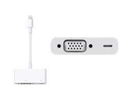Adaptador Lightning Para Vga Para Apple Com Alimentação