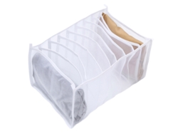 Organizador separador de camisetas con red blanca (32x25x3cm) Kofihety