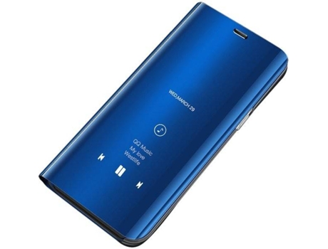 Carcasa Galaxy S9 LMOBILE Clear View Azul
