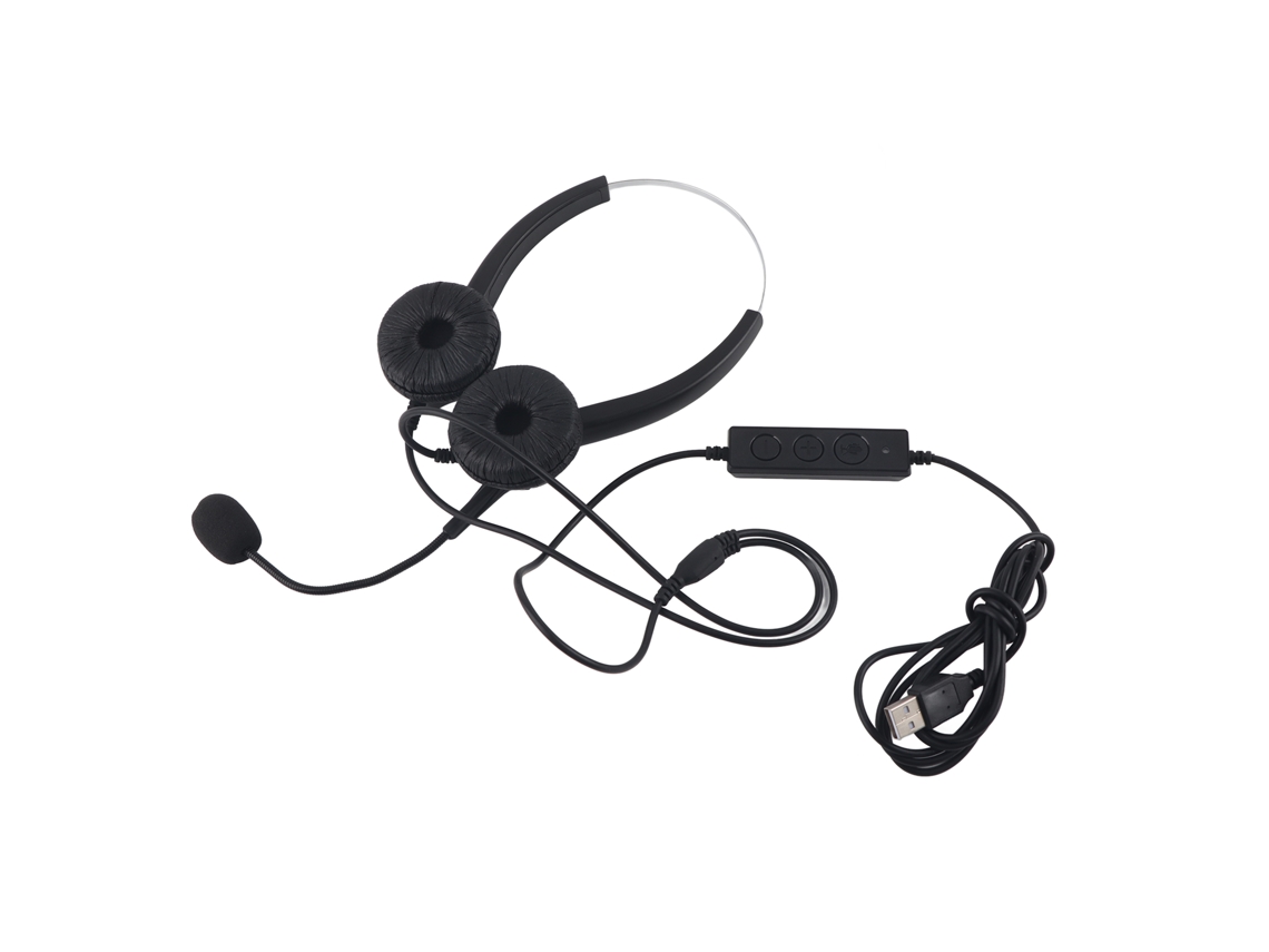 Fone De Ouvido Fone De Ouvido Com Microfone Para Atendimento Ao Cliente Call Center Pc Usb Vh530d