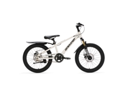 Generation X6 20 Pulgadas Blanco – Bicicleta Infantil Con Guardabarros