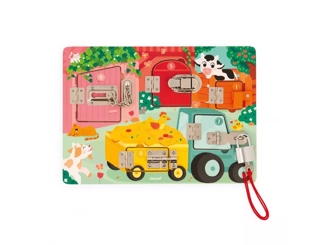 Padlocks Board The Farm JANOD (3 años)