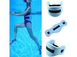 Cinturón Flotante Para Aeróbicos En Agua Soporte Lumbar Ajustable Entrenamiento Natación 1 Pc