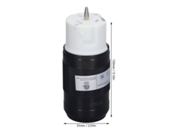 2026as-conector Hembra De Girable 50a Nema Ss2‑50r Para Generador Rv 125v 250v Ac