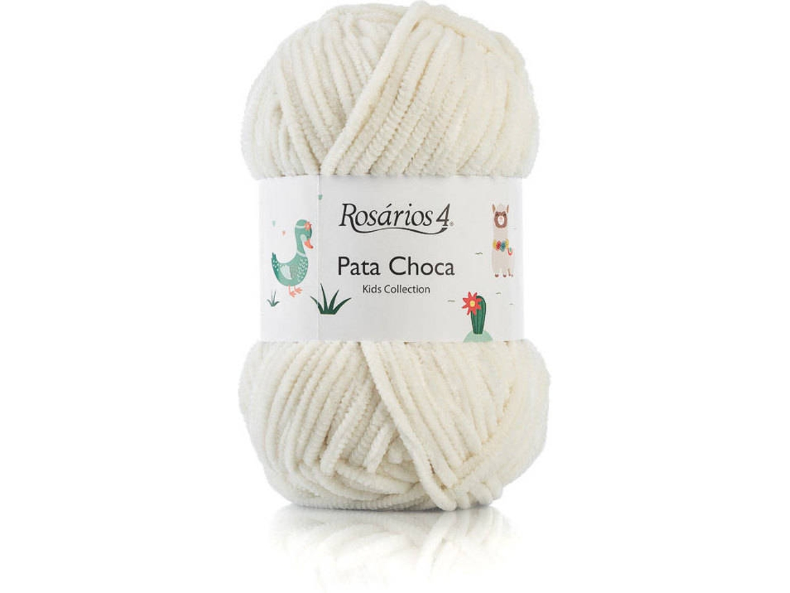 Hilo de Lana ROSARIOS 4 Pata Choca P150133 (Blanco - 15x6,5x7,5 cm - Lana)